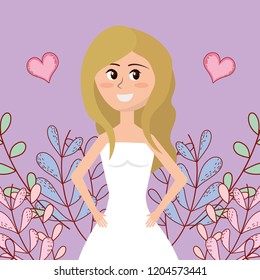 wedding card design cartoon