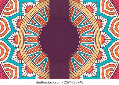 Diseño de tarjetas de boda con mandala