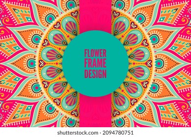 Diseño de tarjetas de boda con mandala