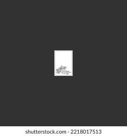Wedding Card Design Template, Wedding Invitation.   