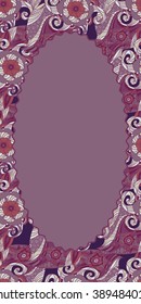 Wedding card flyer concept. Vintage art traditional, Islam, arabic, indian, ottoman motifs, elements. Vector decorative retro greeting card or invitation design. Template