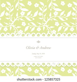 Tarjeta de matrimonio, tarjeta de invitación