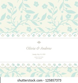 Wedding card, invitation card