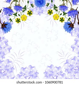 

Wedding card or invitation with abstract floral background.


