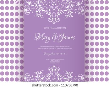 Wedding card or invitation with abstract floral background. Greeting postcard in grunge or retro vector Elegance pattern with flowers roses floral illustration vintage style Valentine anniversary