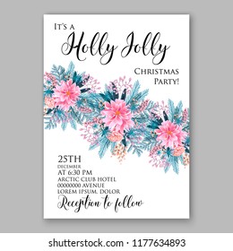 Wedding card or invitation with abstract floral background. Greeting postcard in grunge or retro vector Elegance pattern with flowers roses floral illustration vintage style Valentine anniversary