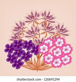 Wedding card or invitation with abstract floral background. Greeting postcard in grunge or retro vector Elegance pattern with flowers roses floral illustration vintage style Valentine anniversary