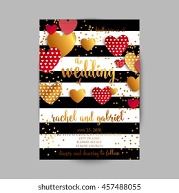 Wedding card or invitation with abstract floral background. Greeting postcard in grunge or retro vector Elegance pattern with flowers roses floral illustration vintage style Valentine anniversary