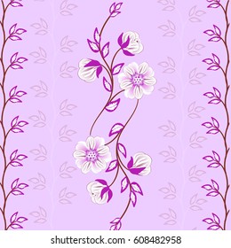 
Wedding card or invitation with abstract floral background.

