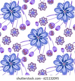 

Wedding card or invitation with abstract floral background.
