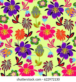 Wedding card or invitation abstract floral background.
