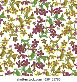 
Wedding card or invitation with abstract floral background.

