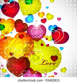 Wedding card or invitation with abstract floral background. Greeting card in grunge or retro style. Elegance Seamless pattern with flowers roses, floral illustration in vintage style Valentine.