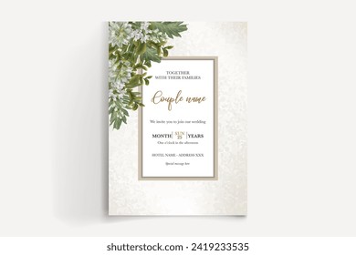 Einladungsvorlagen für Hochzeitskarten