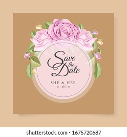 paquete de levas de invitación de tarjeta de boda guardar fecha
