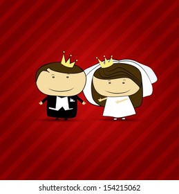 Wedding card with space for text the vector. Vector EPS 10 illustration.