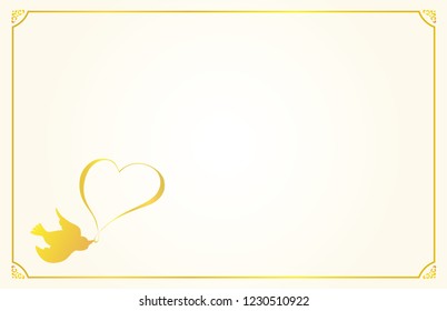 Wedding card template