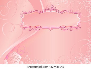 wedding card vector background