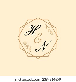 Diseño vectorial de tarjeta de bodas. Plantilla de diseño monocromático minimalista