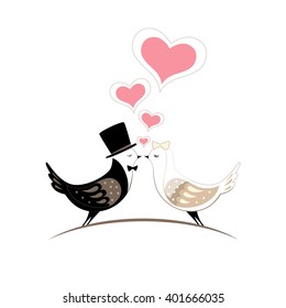 wedding card vector illustartion design