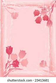 Wedding card. Vector illustration.