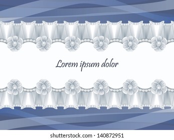 Wedding card. Vector illustration, EPS 10