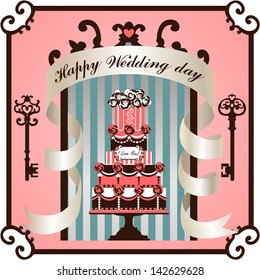 Wedding Card, Vector Version