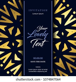 Wedding cards design vector