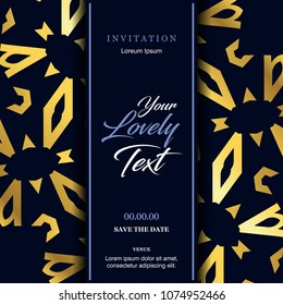 Wedding cards design vector