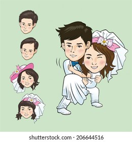 Wedding Cartoon