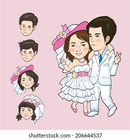 Wedding Cartoon