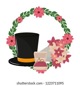 Wedding celebration cartoons