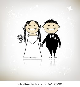 Bride And Groom Cartoon Images Stock Photos Vectors Shutterstock