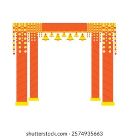 Wedding ceremony decorative Mandap for Bride and Groom