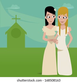 Wedding concept - Gay