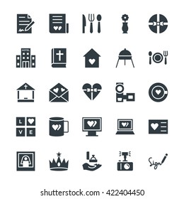 Wedding Cool Vector Icons 3