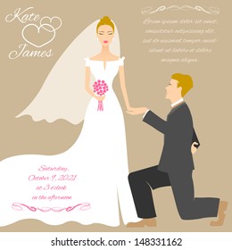 Wedding couple