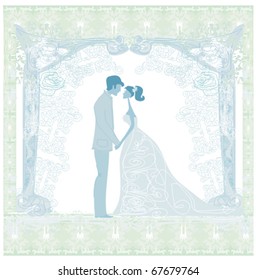 wedding couple background