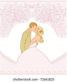 wedding couple background