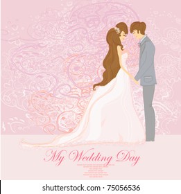 wedding couple background