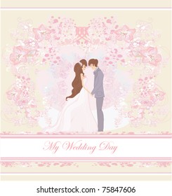 wedding couple background