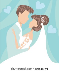 wedding couple card