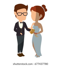 wedding couple design 