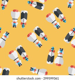 wedding couple flat icon,eps10 seamless pattern background