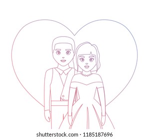 wedding couple icon