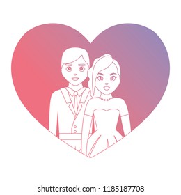 wedding couple icon