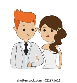 wedding couple icon