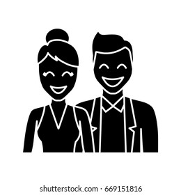 wedding couple icon