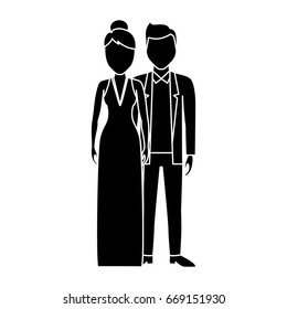 wedding couple icon