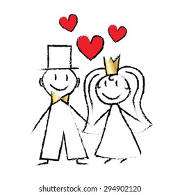 wedding couple love